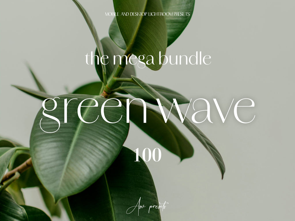 100 GREEN WAVE Lightroom Presets