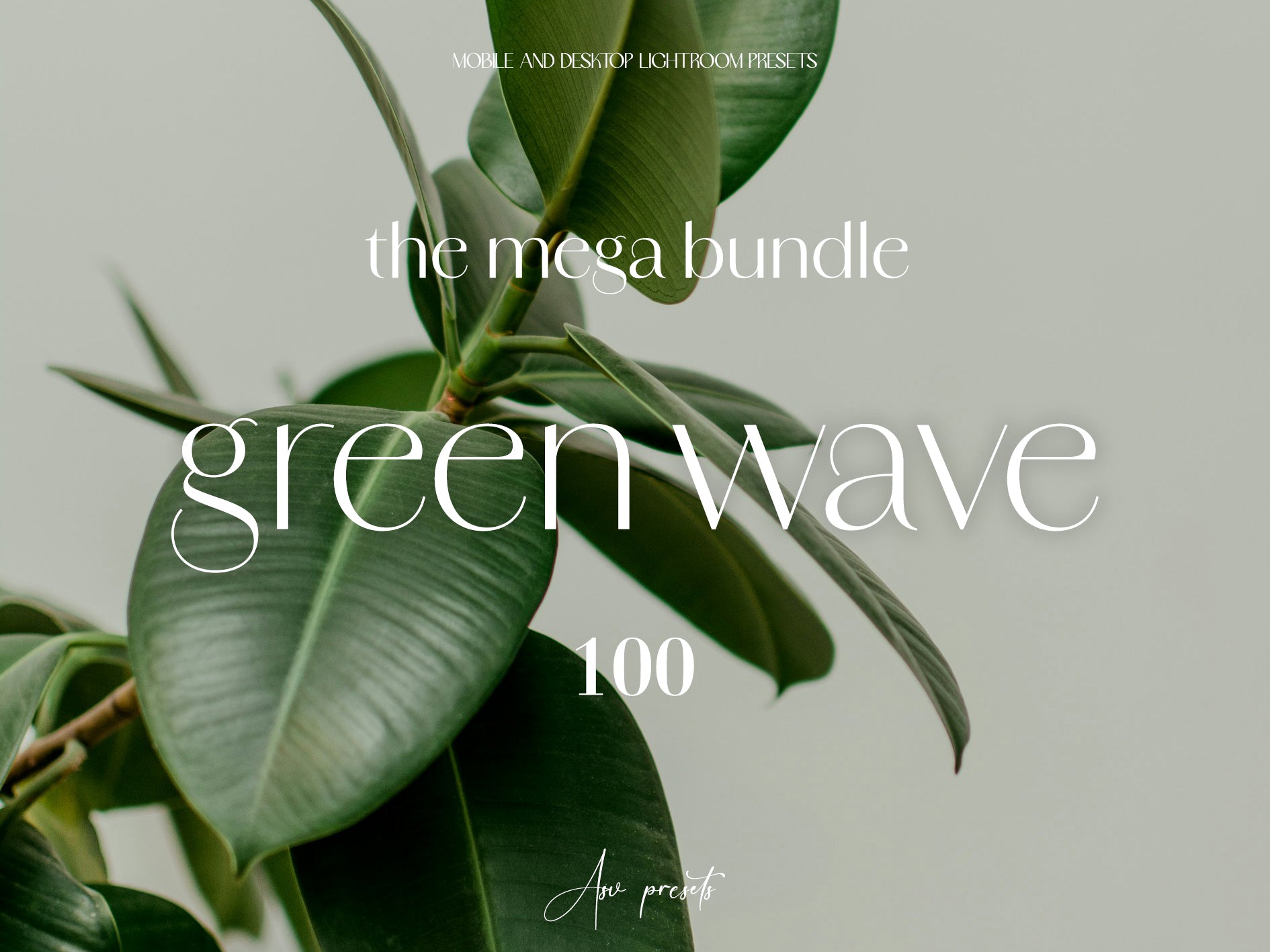 100 GREEN WAVE Lightroom Presets