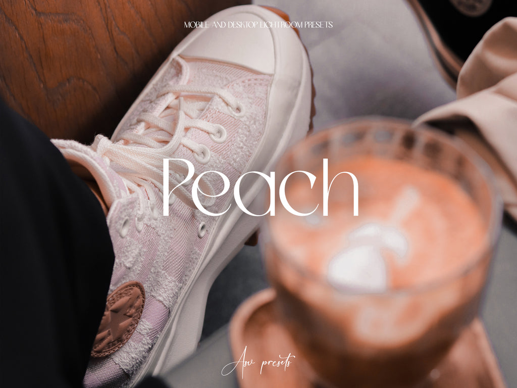 10 PEACH Lightroom Presets