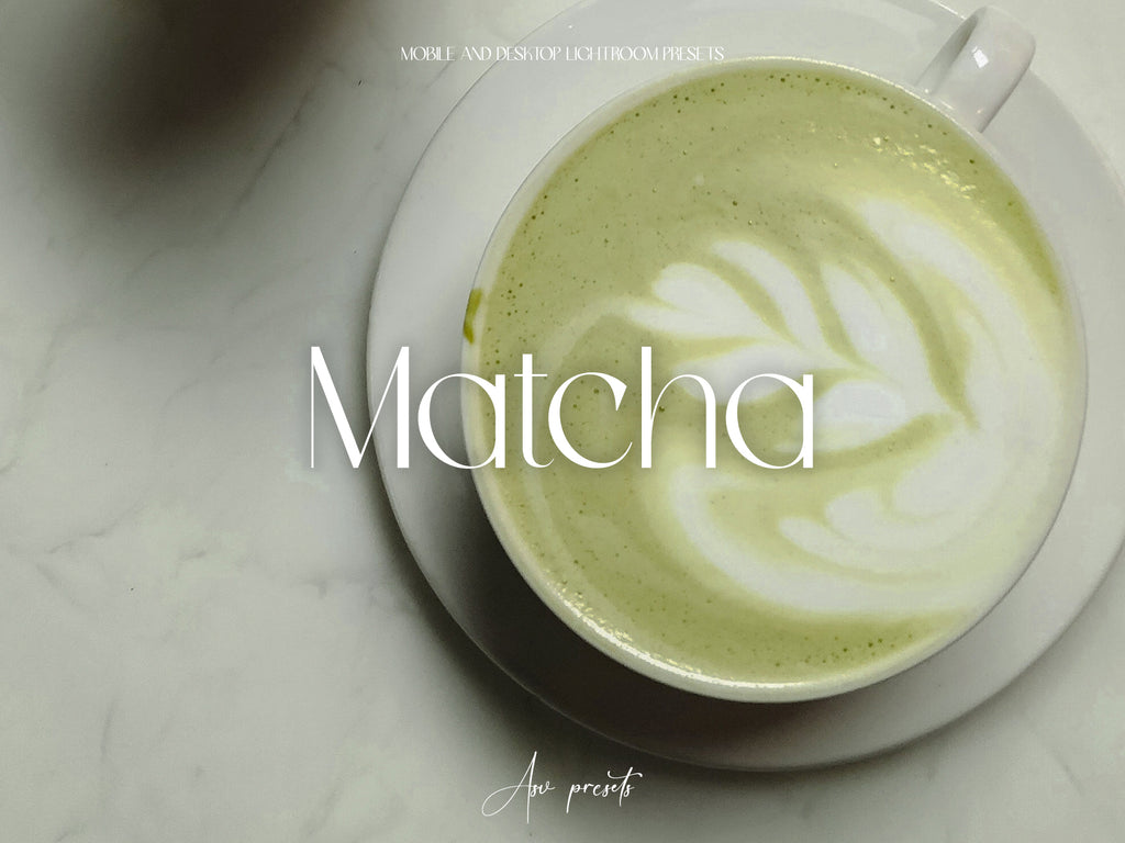 10 MATCHA Lightroom Presets