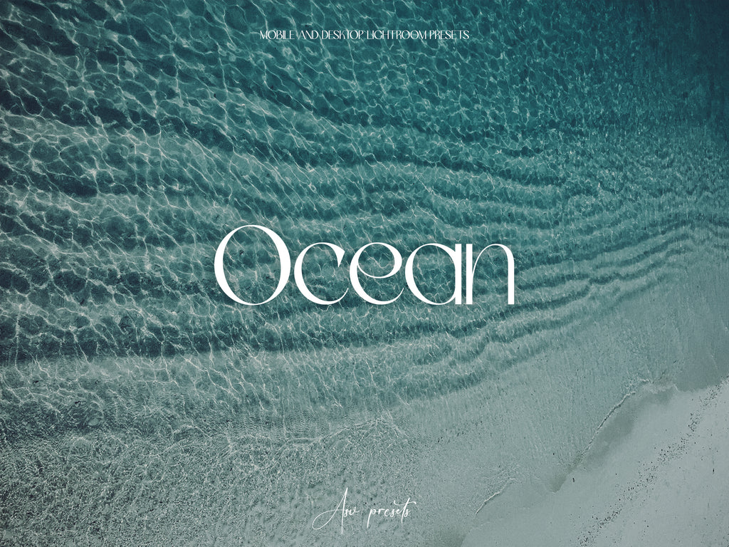 10 OCEAN Lightroom Presets