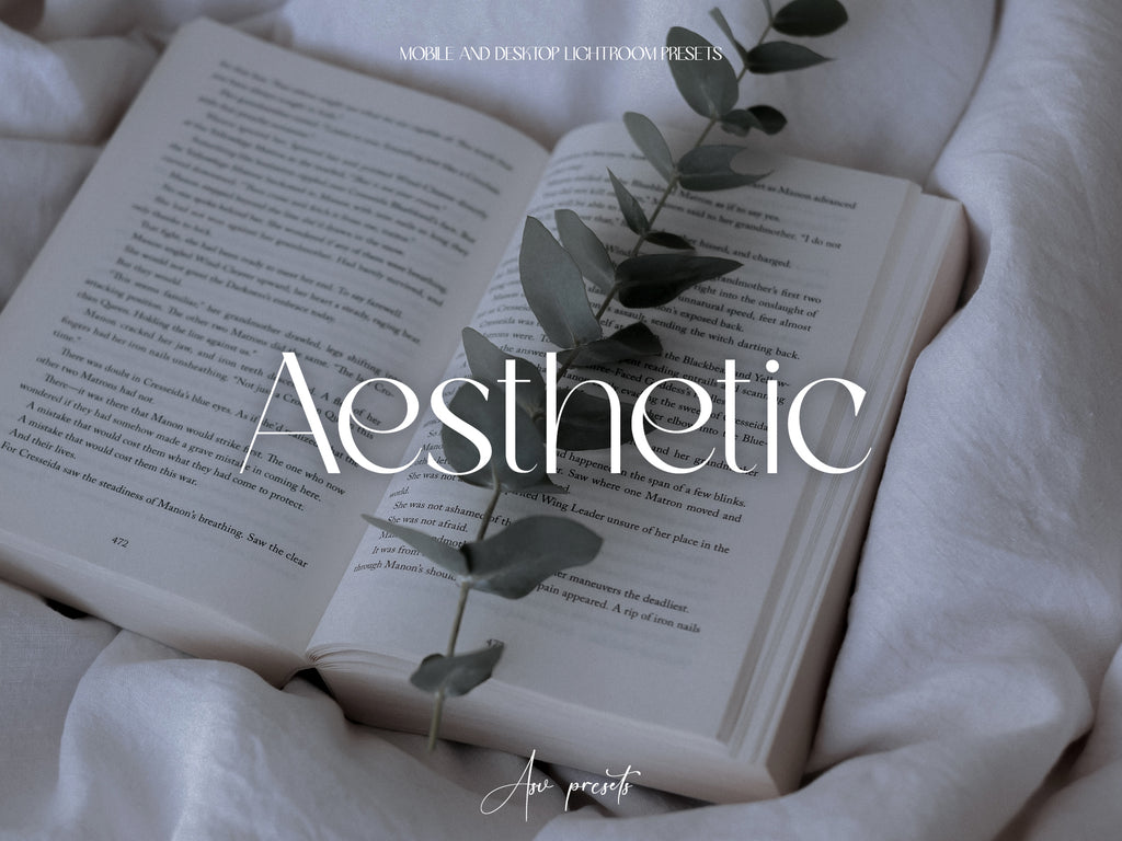 10 AESTHETIC Lightroom Presets