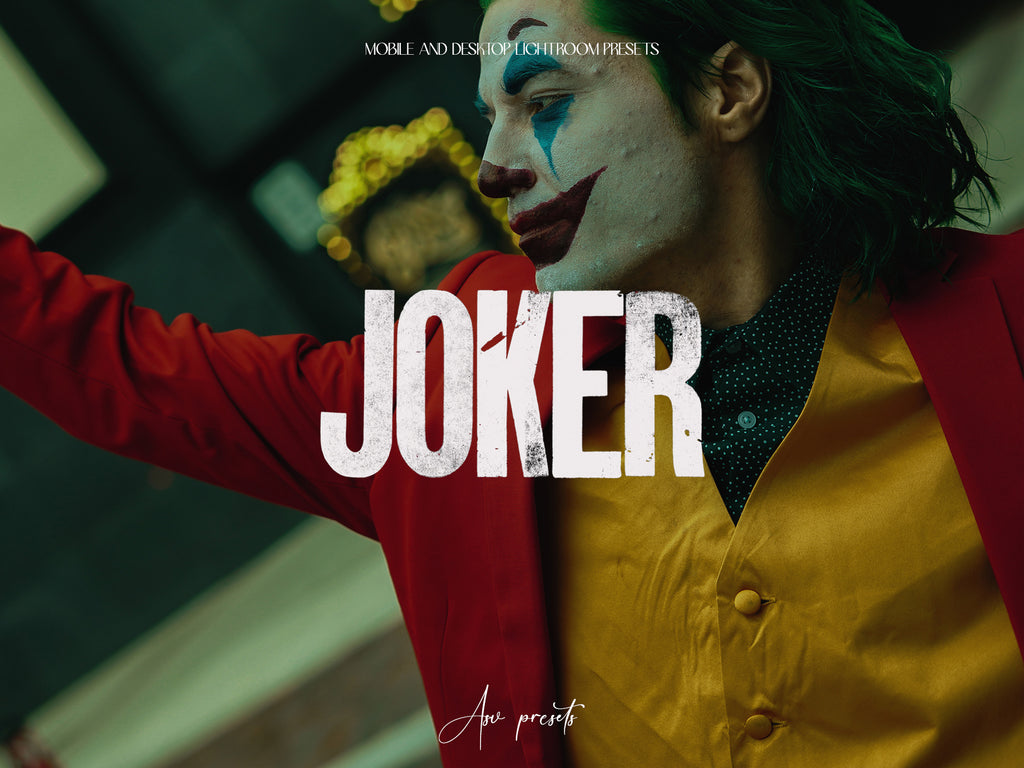 10 JOKER Lightroom Presets