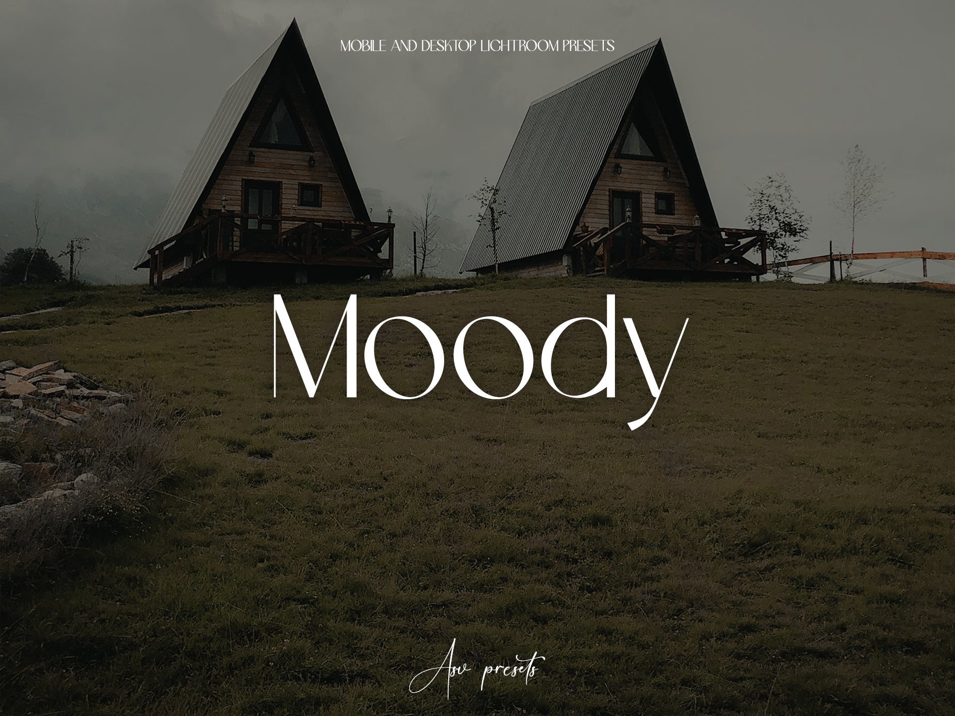 10 MOODY Lightroom Presets