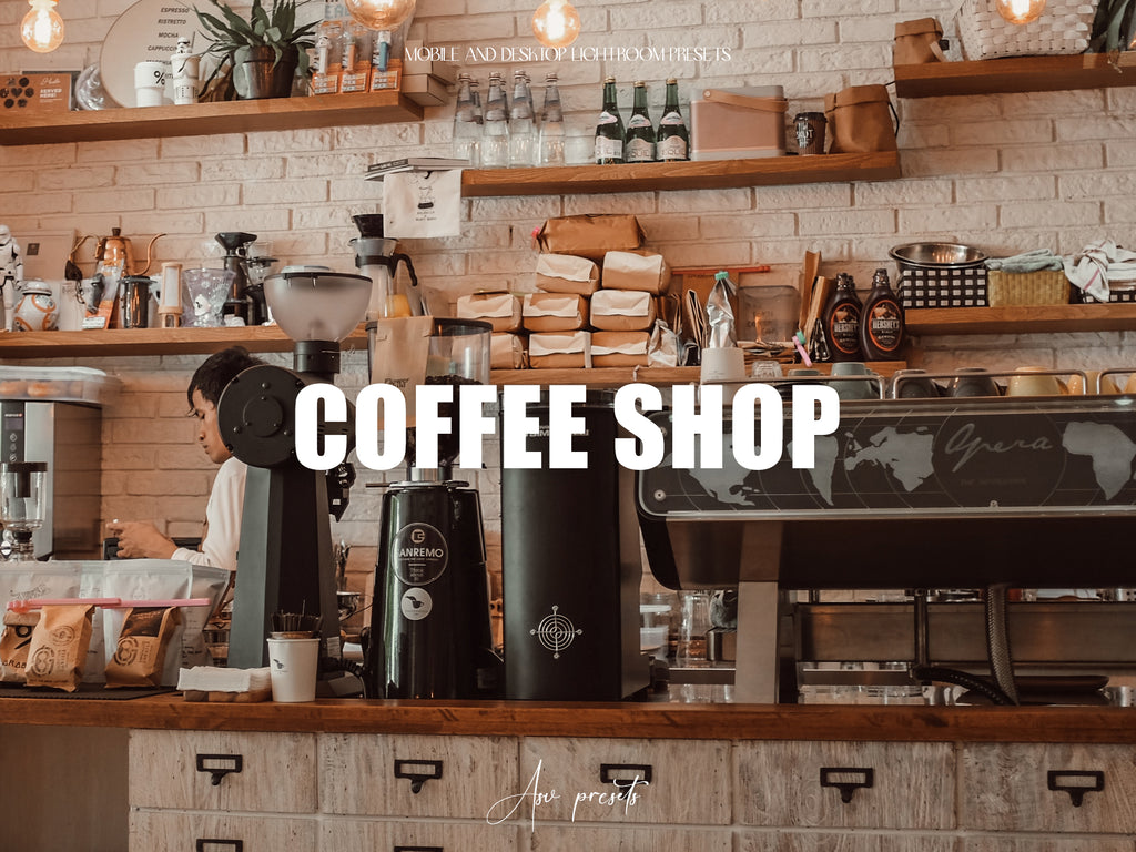 10 COFFEE SHOP Lightroom Presets