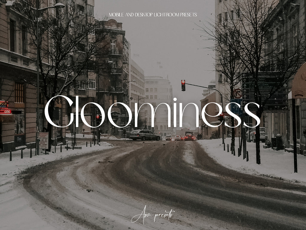 10 GLOOMINESS Lightroom Presets
