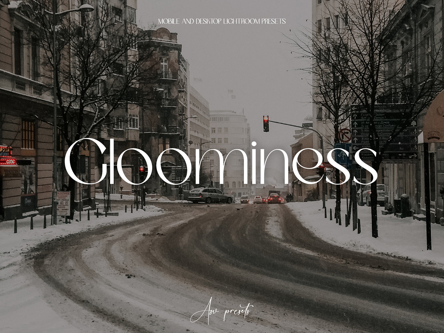 10 GLOOMINESS Lightroom Presets