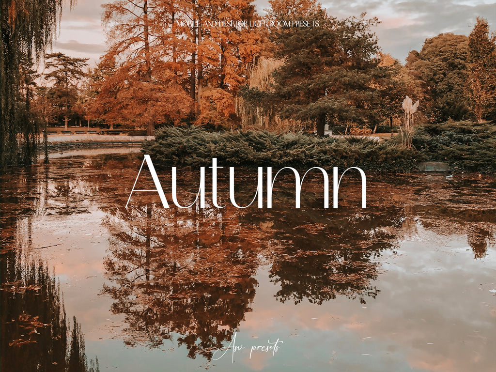 10 AUTUMN Lightroom Presets