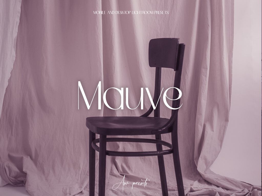 10 MAUVE Lightroom Presets