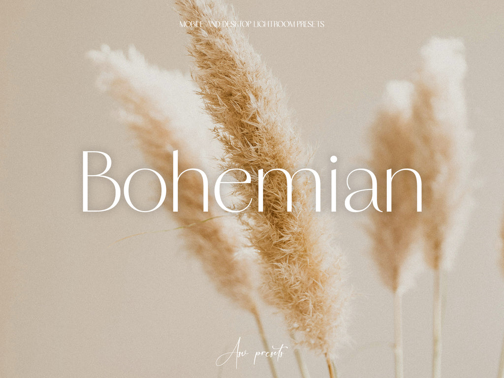 10 BOHEMIAN Lightroom Presets