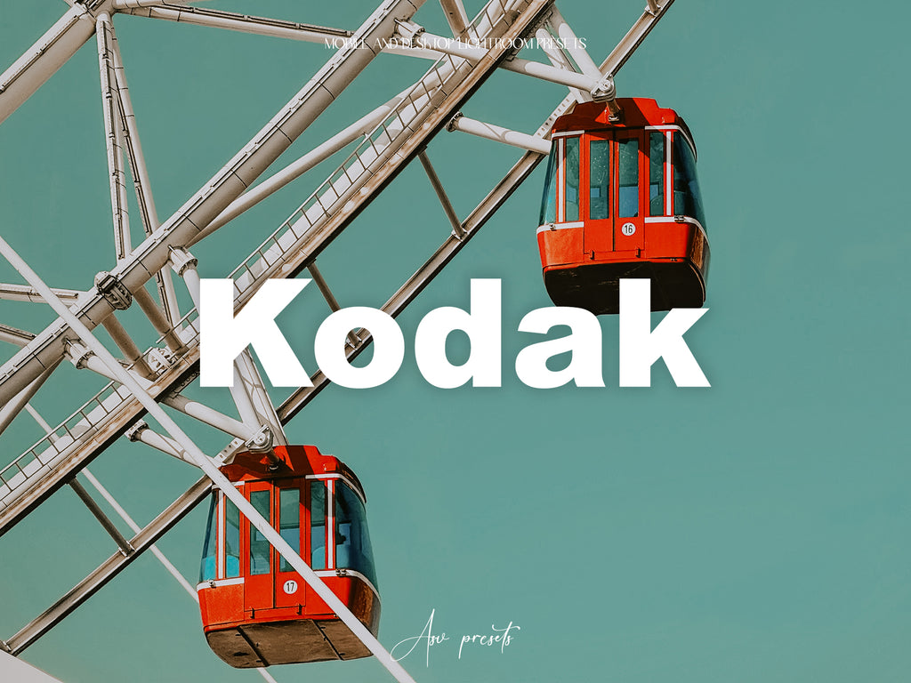 10 KODAK Lightroom Presets