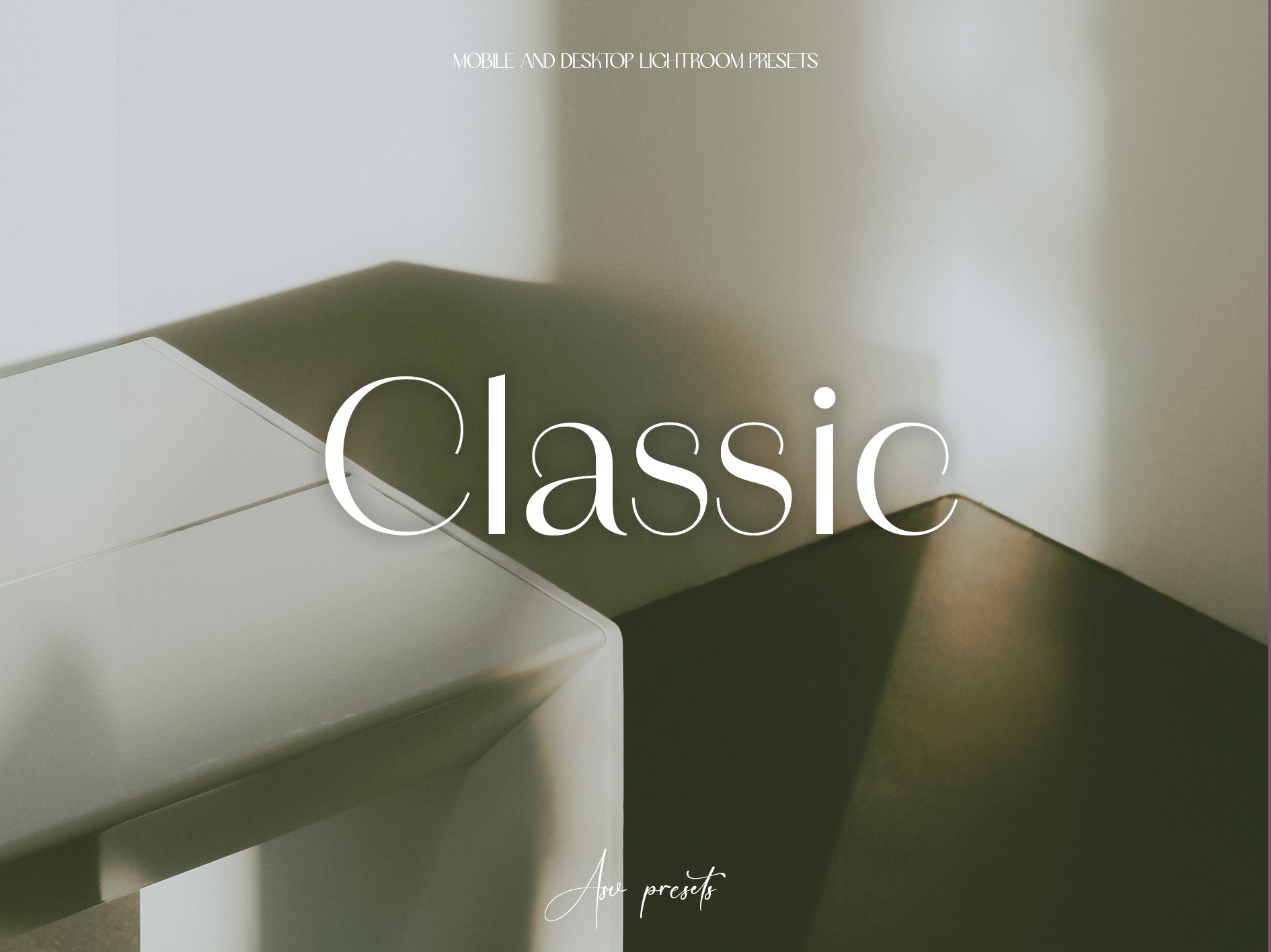 10 CLASSIC Lightroom Presets