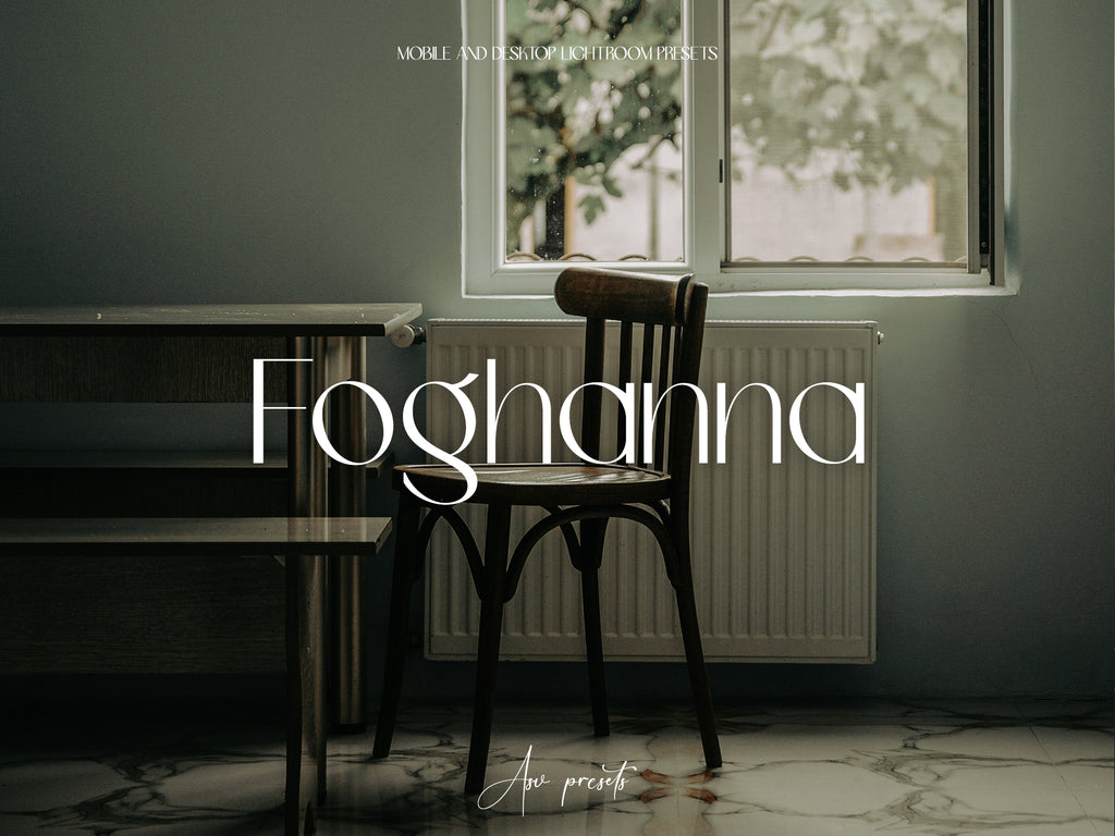 10 FOGHANNA Lightroom Presets