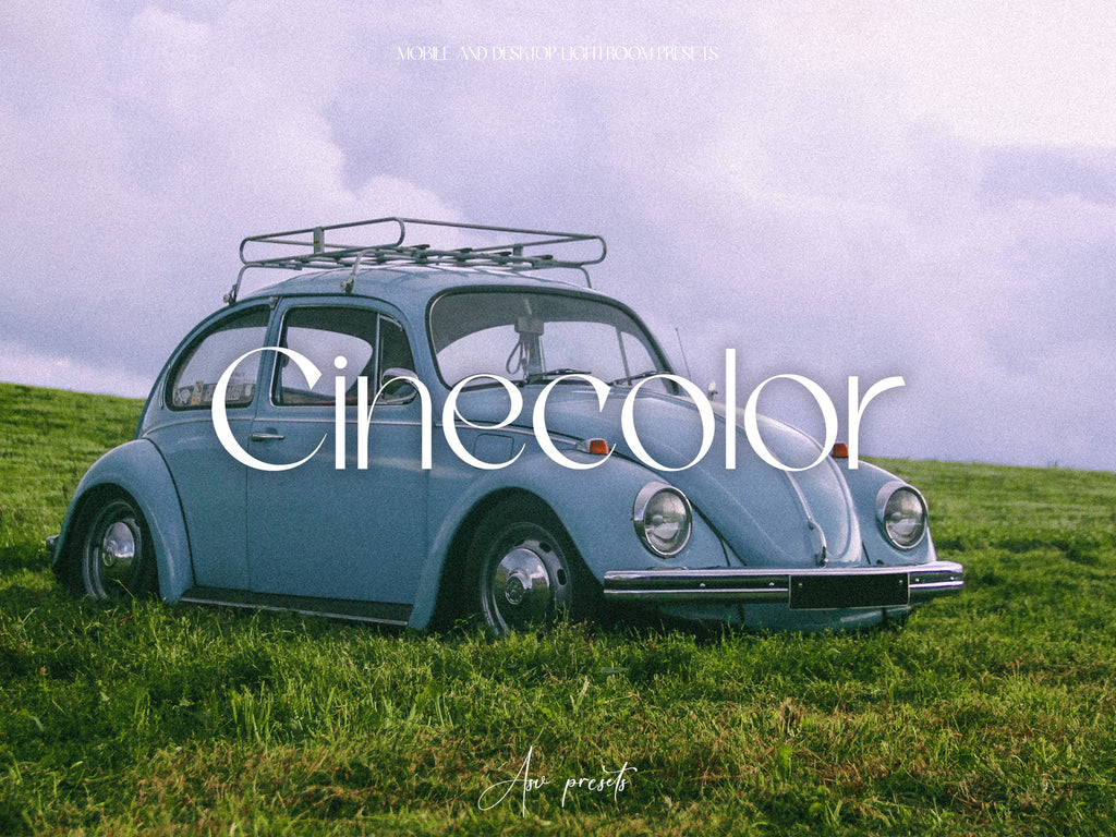 10 CINECOLOR Lightroom Presets