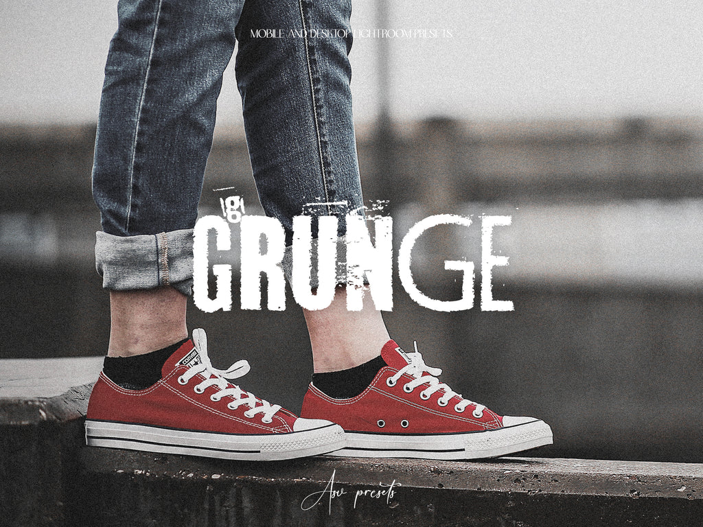 10 GRUNGE Lightroom Presets