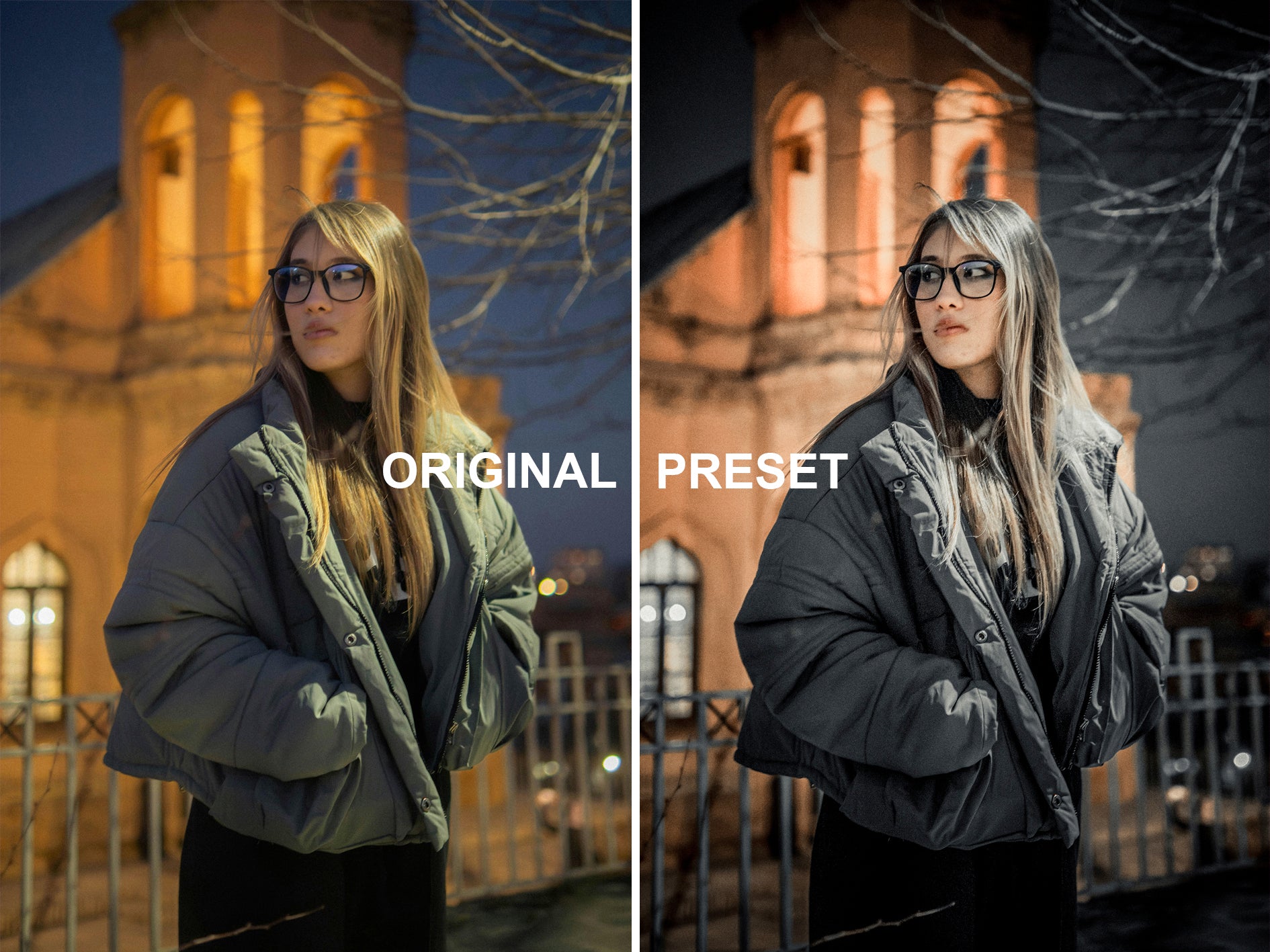 10 NIGHT VIBE Lightroom Presets