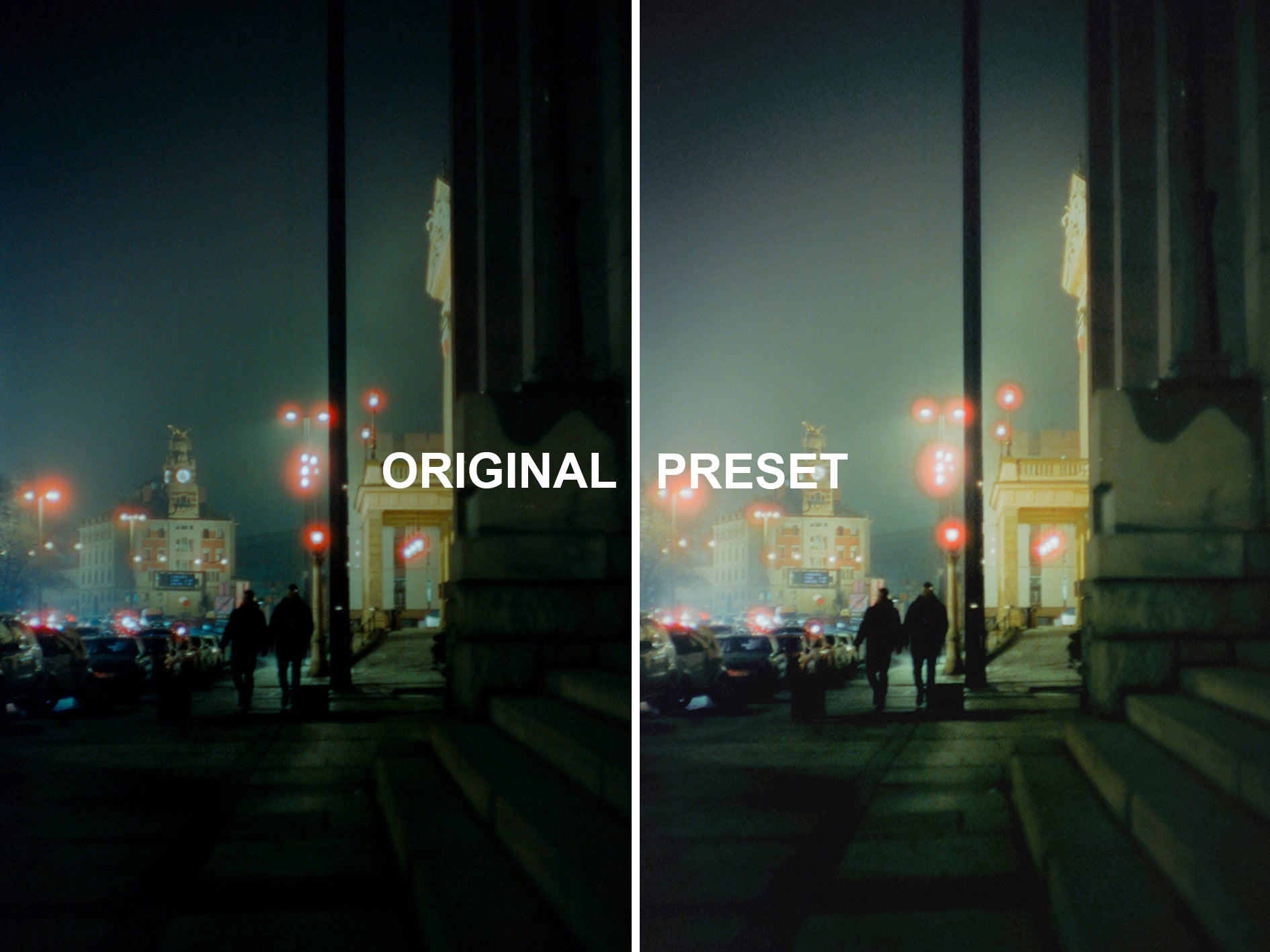 10 URBAN NIGHT Lightroom Presets