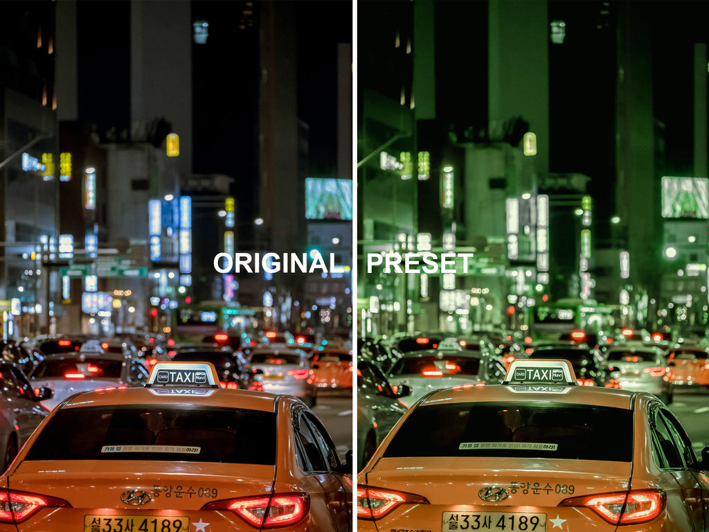 10 TAXI DRIVER Lightroom Presets