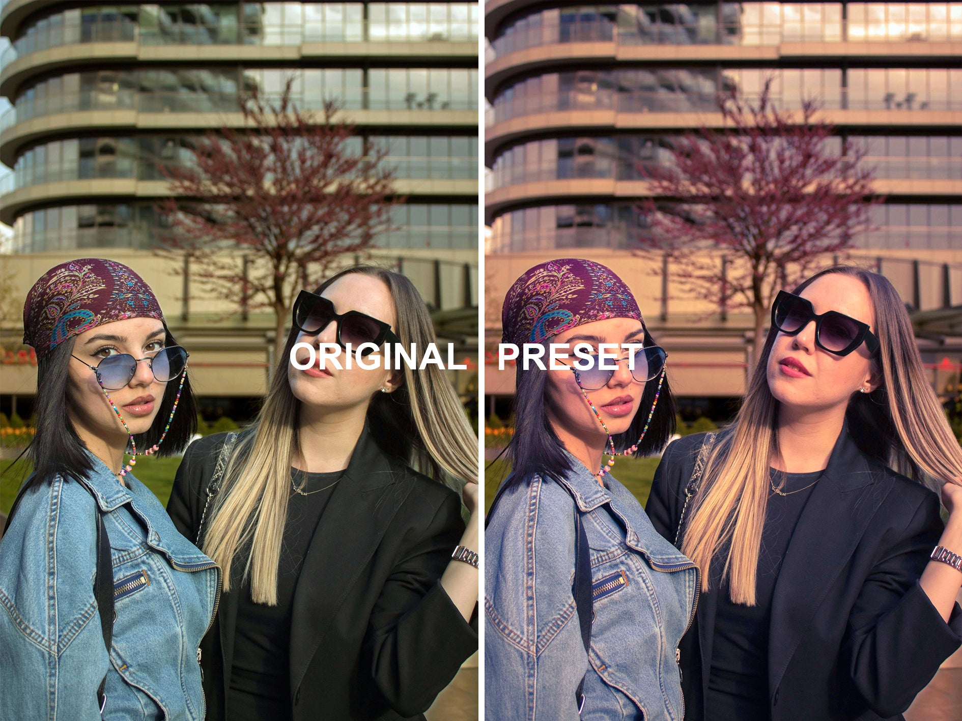 10 GOLDEN SUNSET Lightroom Presets