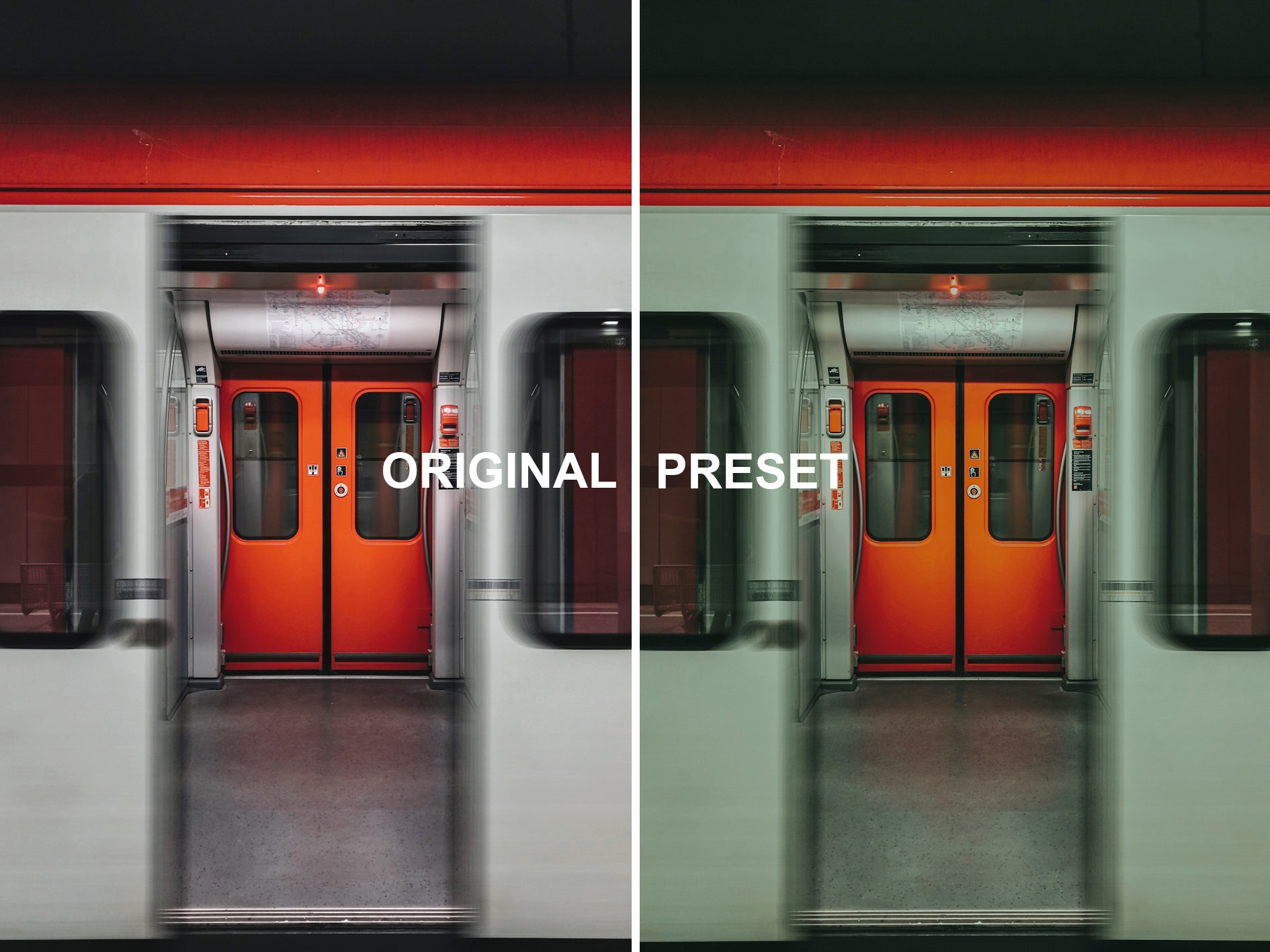 10 SUBWAY Lightroom Presets
