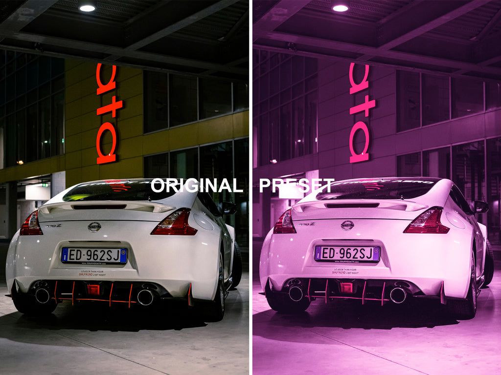 10 NEON PINK Lightroom Presets