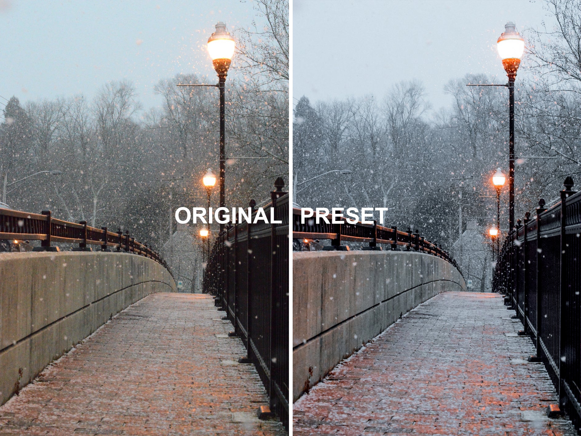 10 WINTER Lightroom Presets