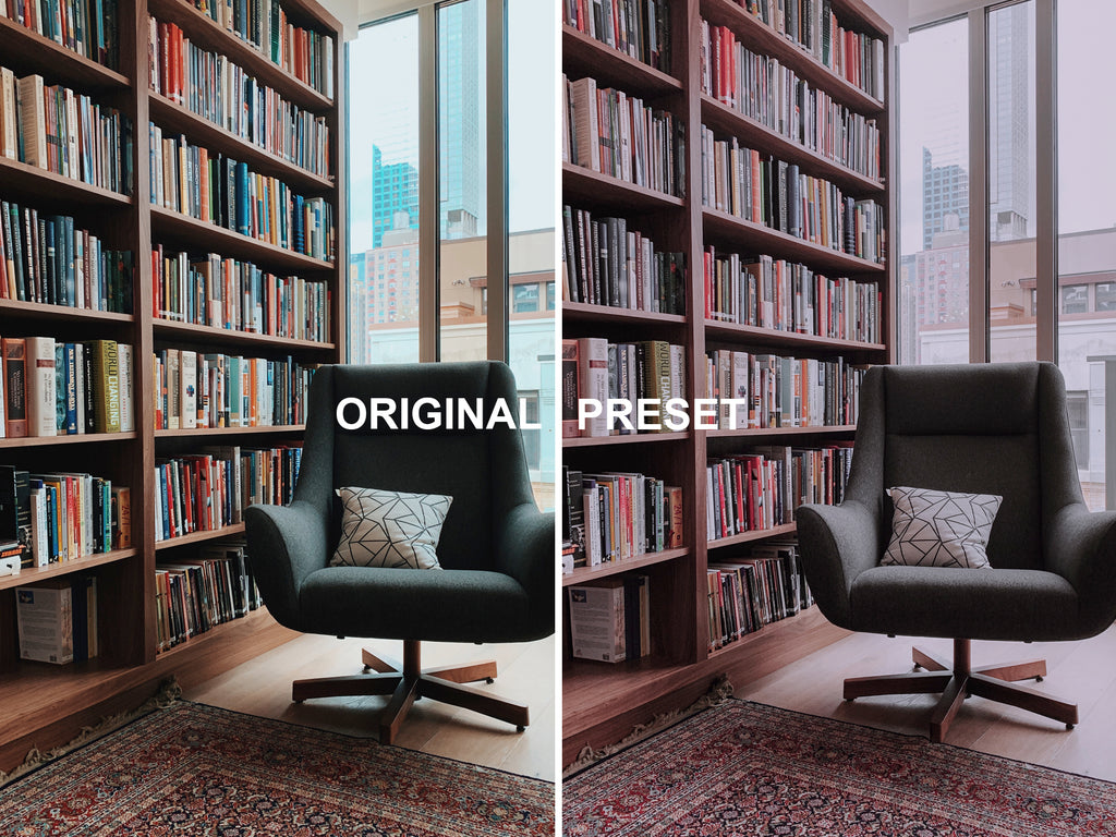 10 BIBLIOTHEQUE Lightroom Presets