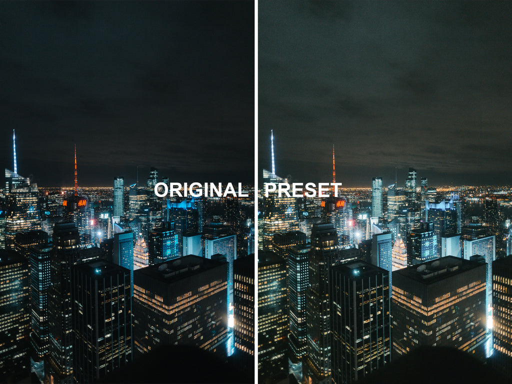 10 URBAN NIGHT Lightroom Presets