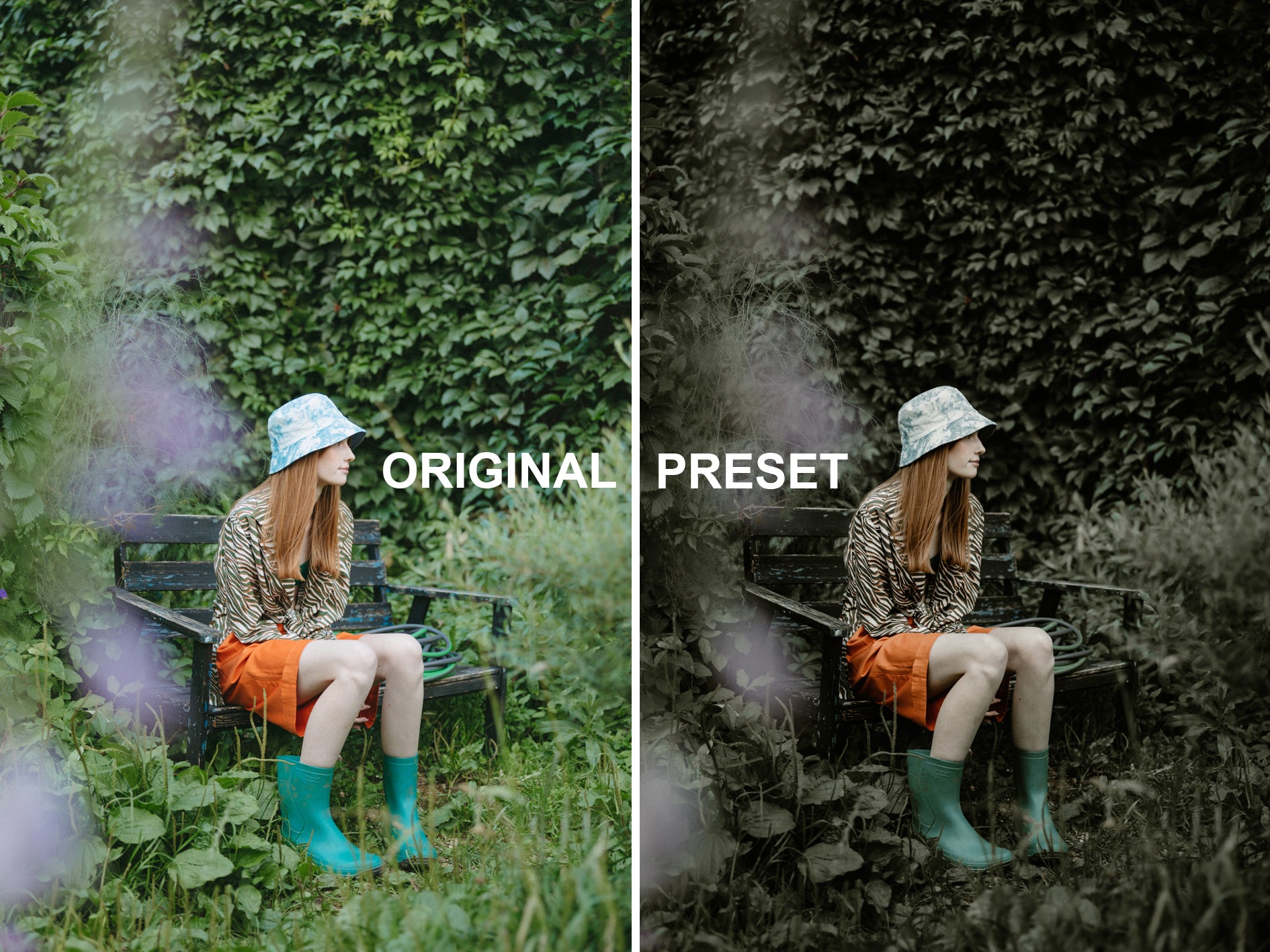 10 DARK GARDEN Lightroom Presets