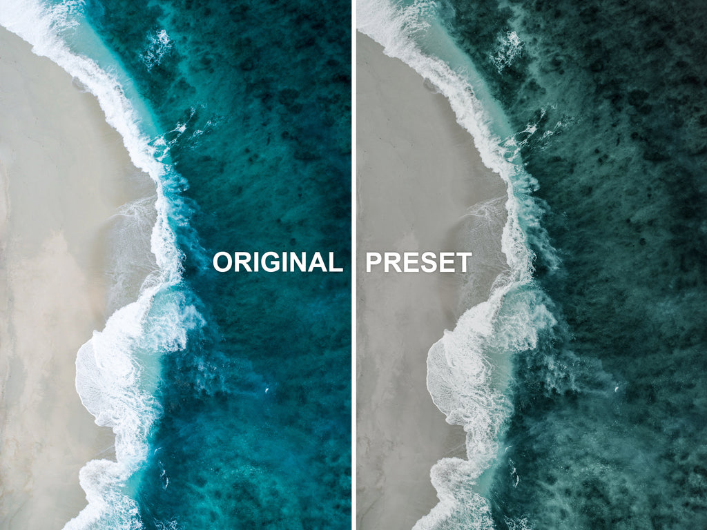 10 OCEAN Lightroom Presets