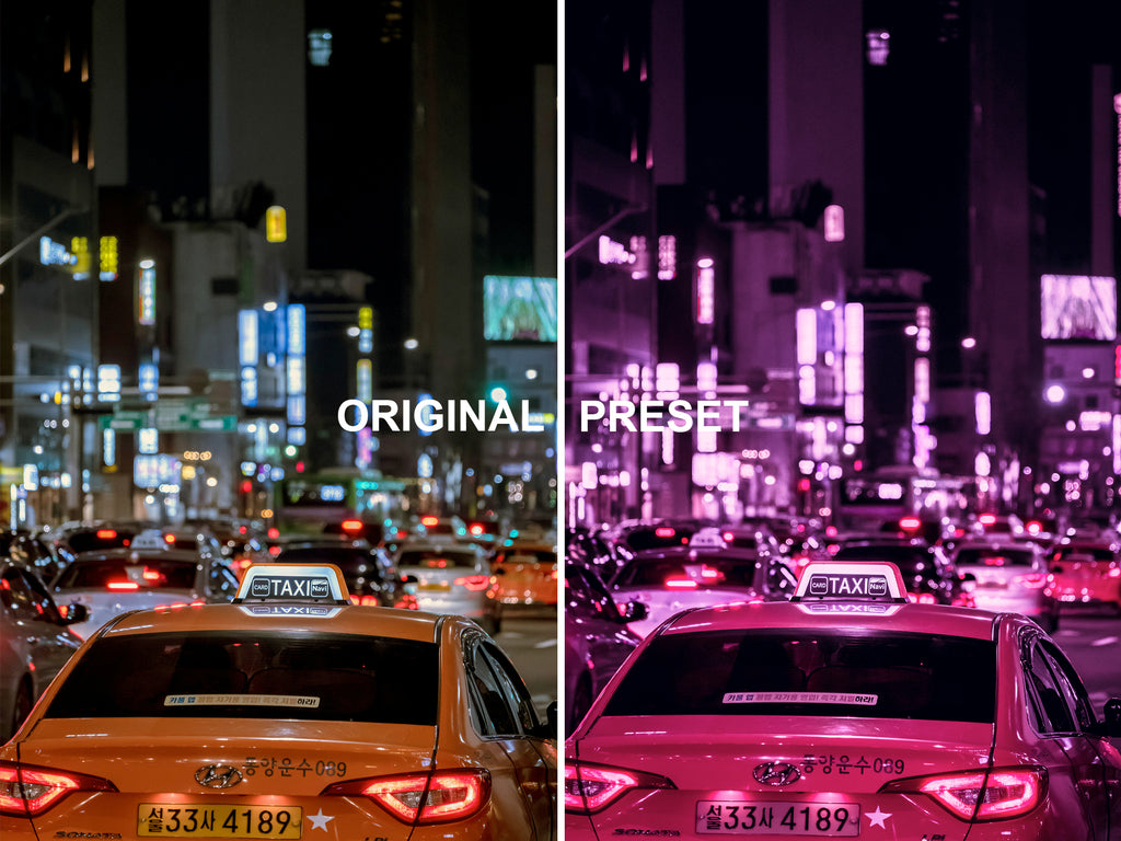 10 NEON PINK Lightroom Presets