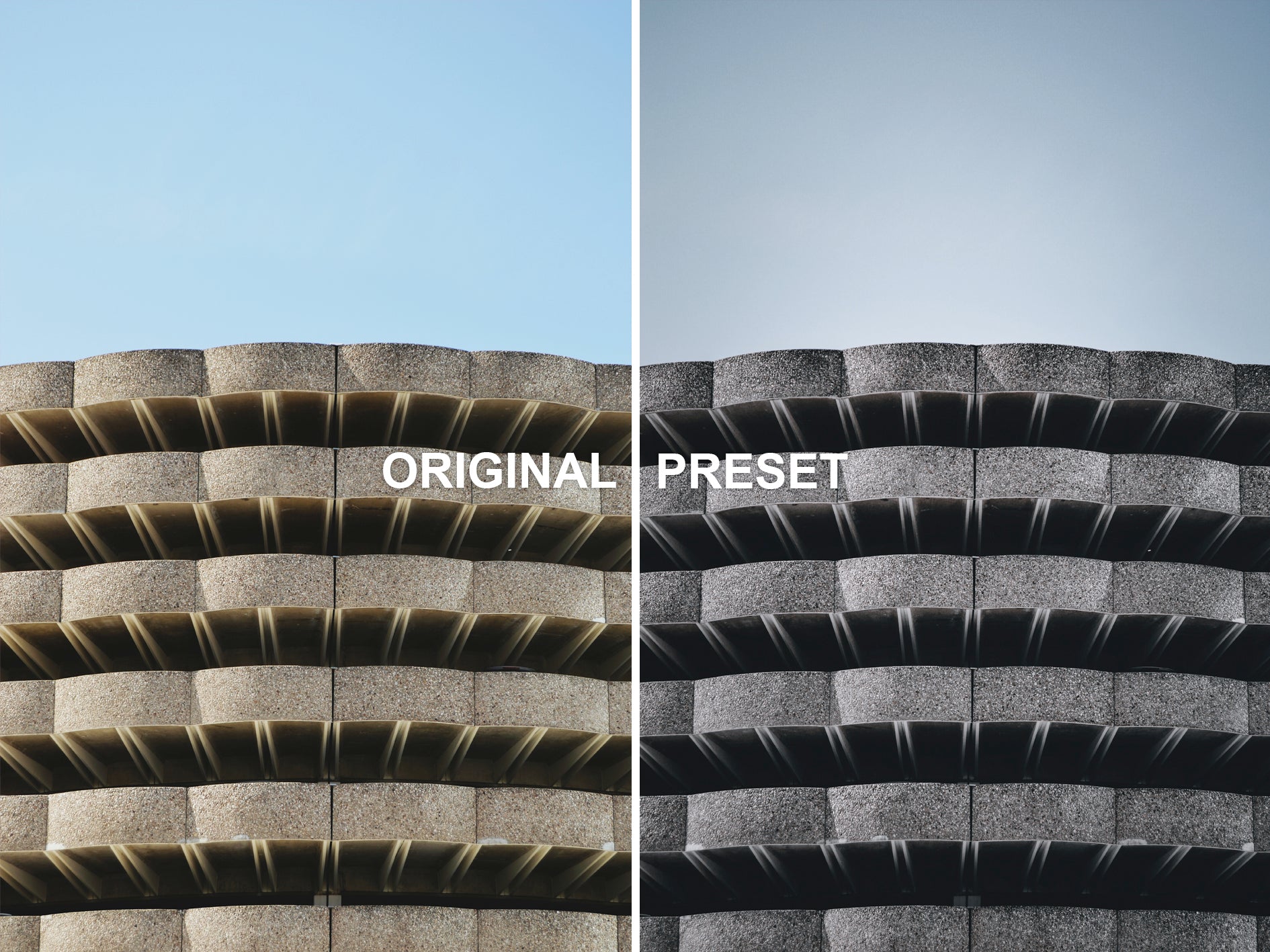 10 BRUTALIST Lightroom Presets