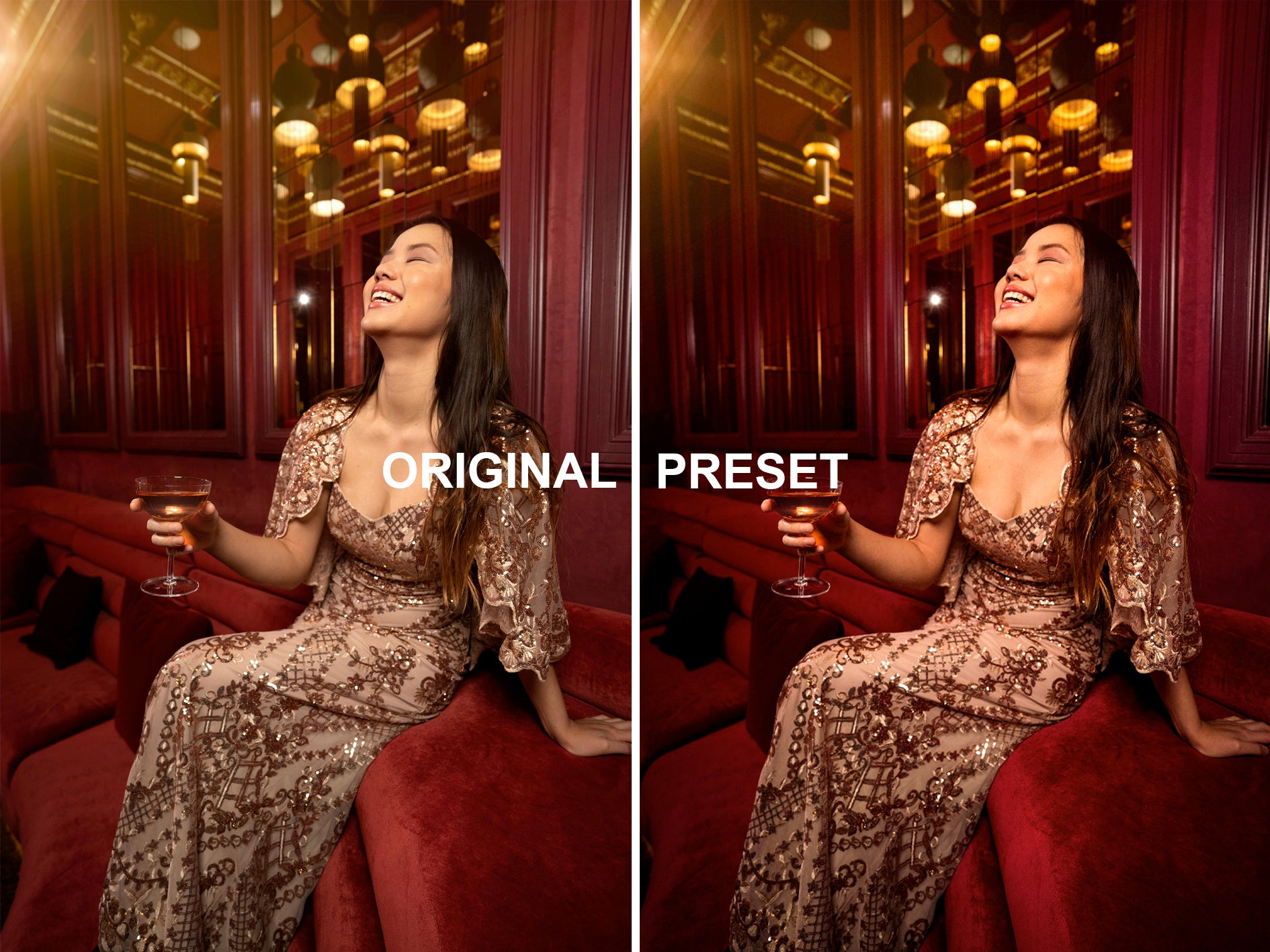 10 GLAMOUR Lightroom Presets