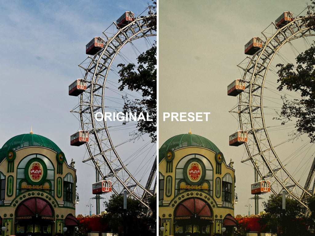 10 INSTANT CAM Warm Lightroom Presets