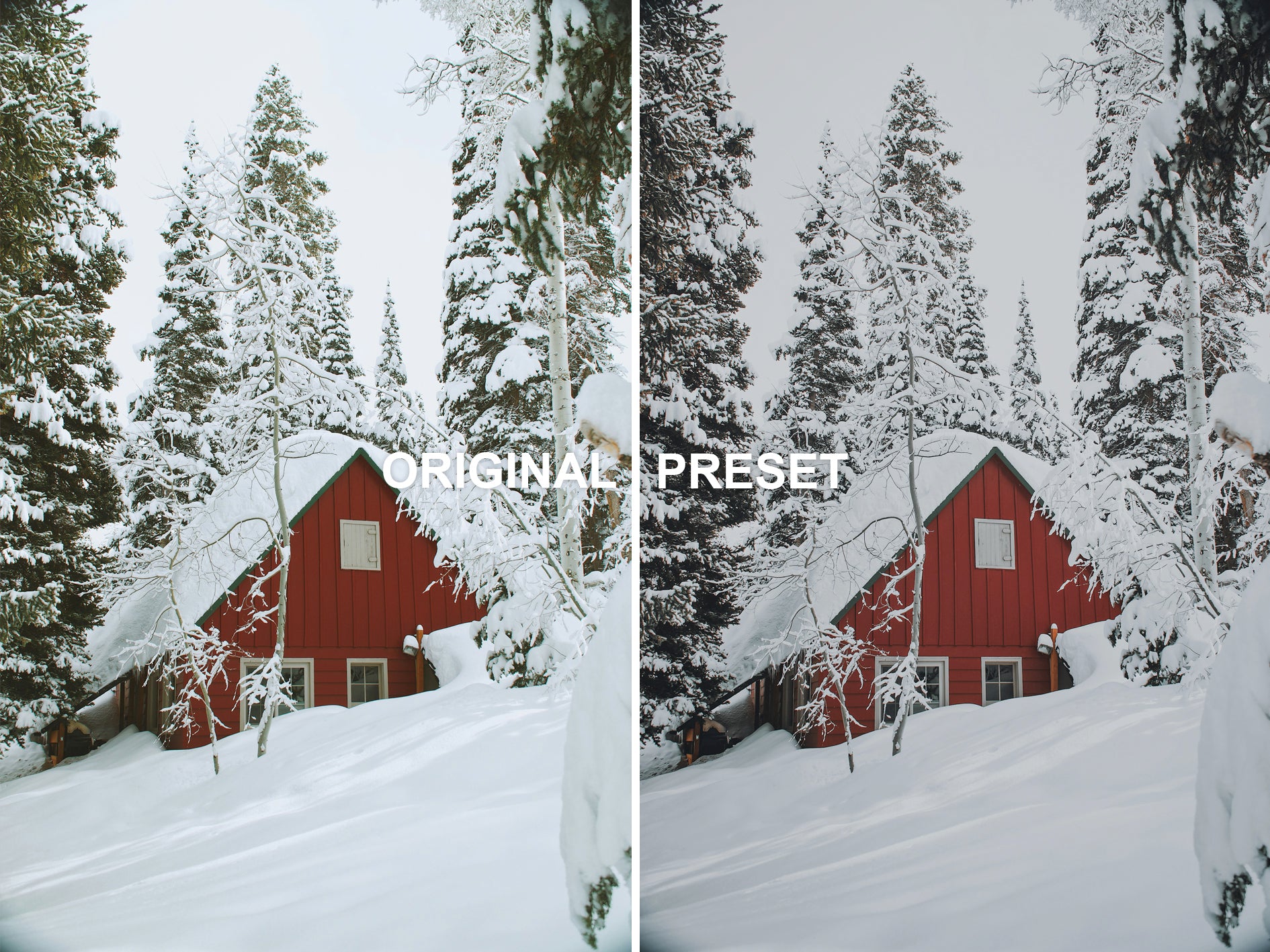 10 WINTER Lightroom Presets