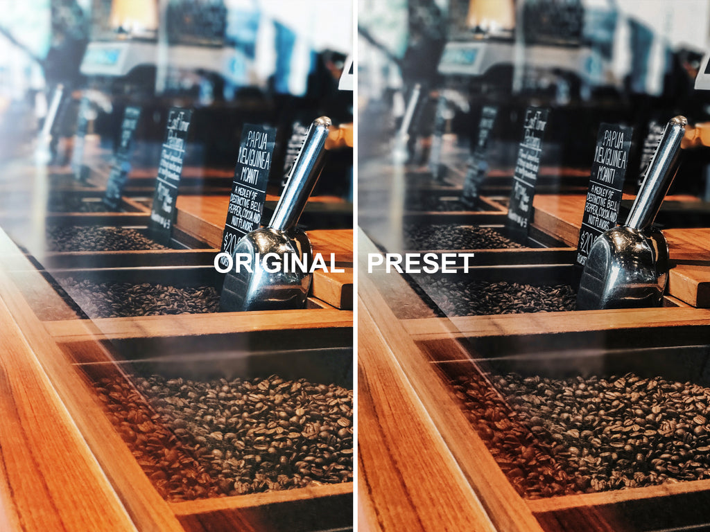 10 COFFEE SHOP Lightroom Presets