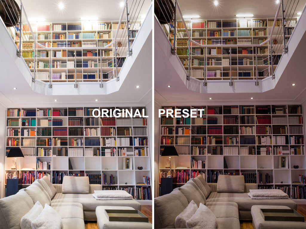 10 BIBLIOTHEQUE Lightroom Presets