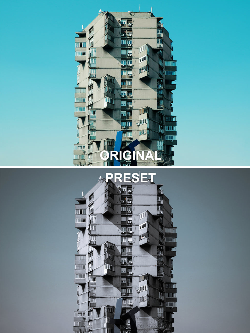 10 BRUTALIST Lightroom Presets