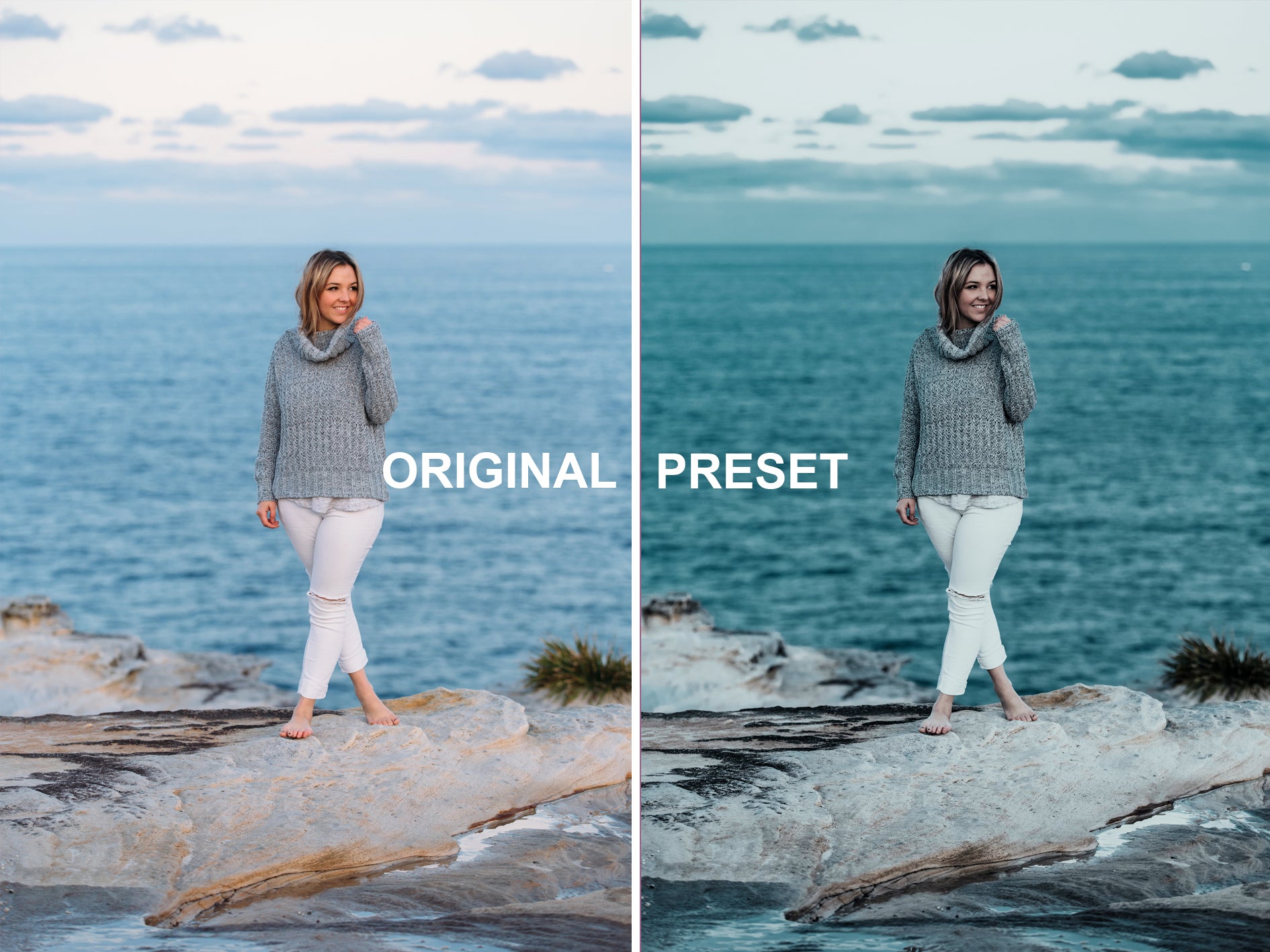 10 OCEAN Lightroom Presets