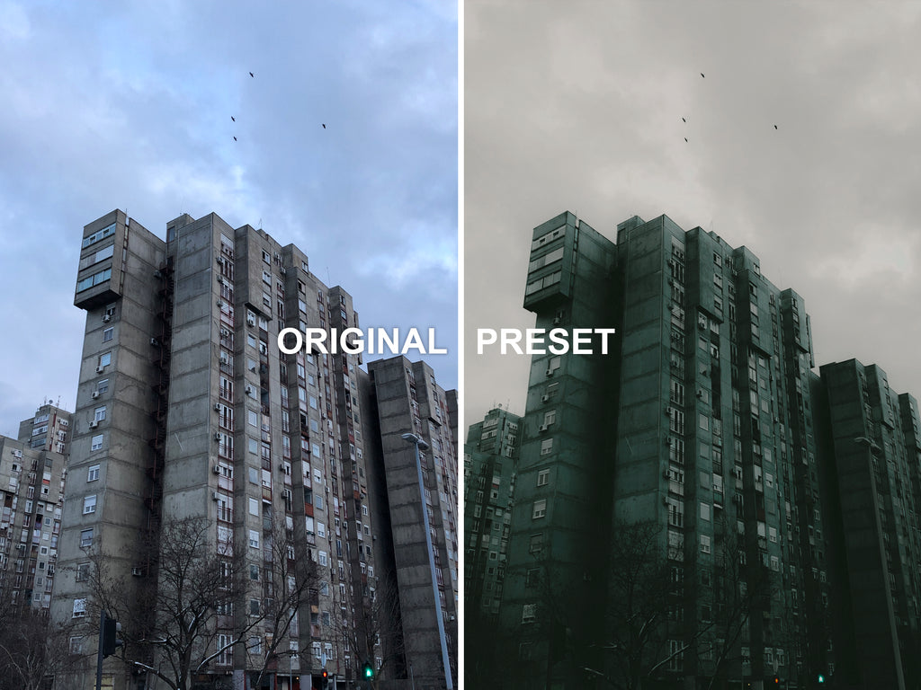 10 GLOOMY MORNING Lightroom Presets