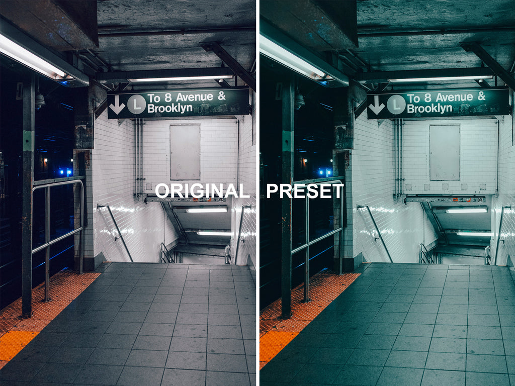 10 SUBWAY Lightroom Presets