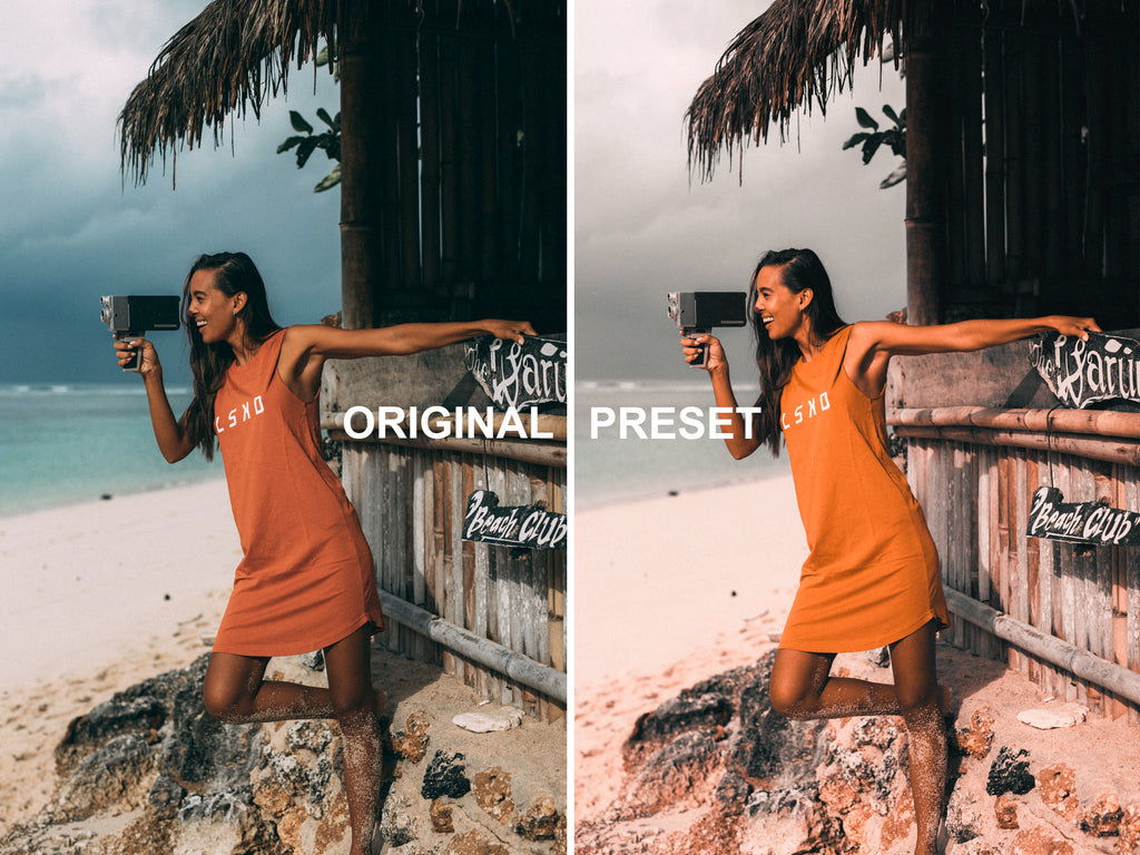10 PEACH Lightroom Presets
