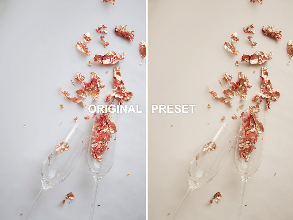 10 CHAMPAGNE Lightroom Presets