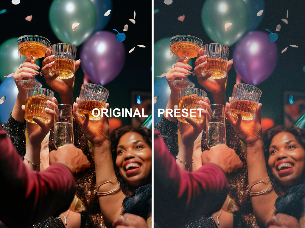 10 NEW YEAR POLAROID Lightroom Presets