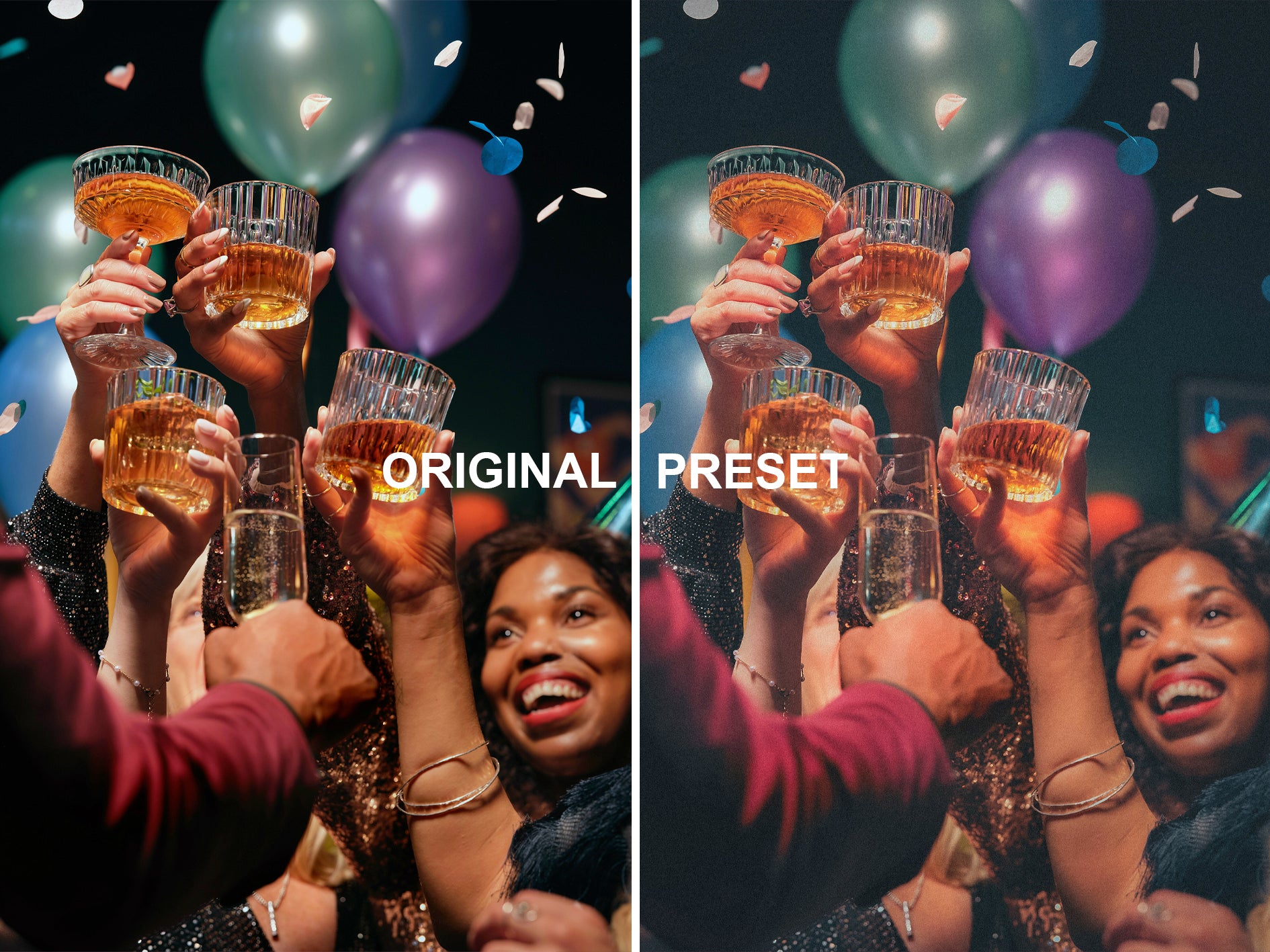 10 NEW YEAR POLAROID Lightroom Presets