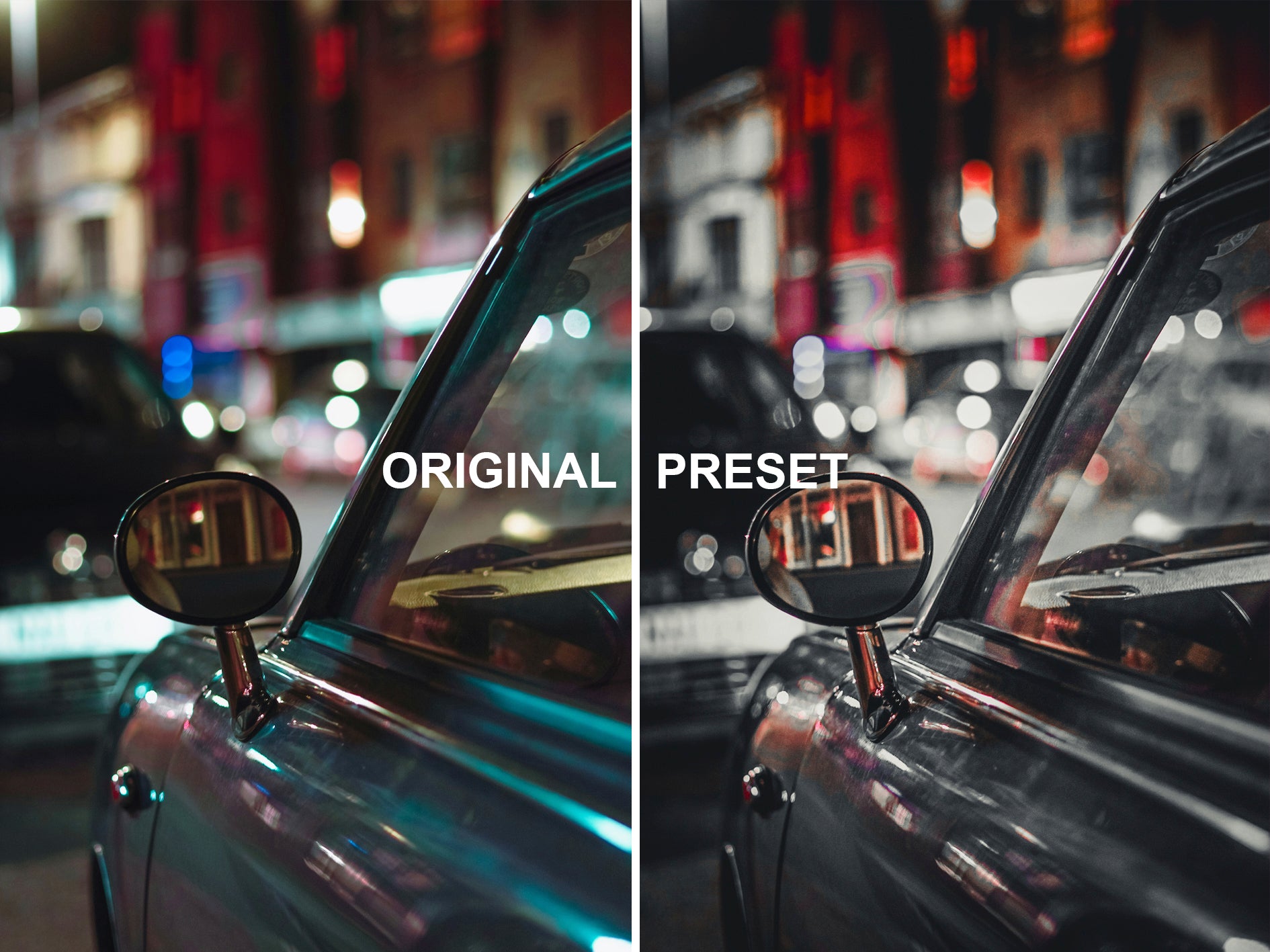 10 NIGHT VIBE Lightroom Presets
