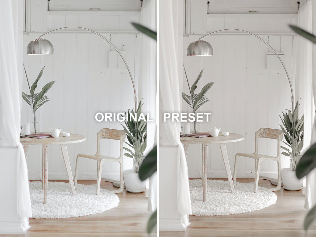 10 MINIMALIST Lightroom Presets
