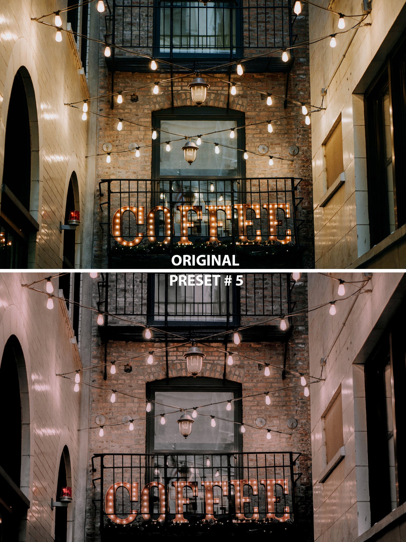 10 ROSE GOLD Lightroom Presets