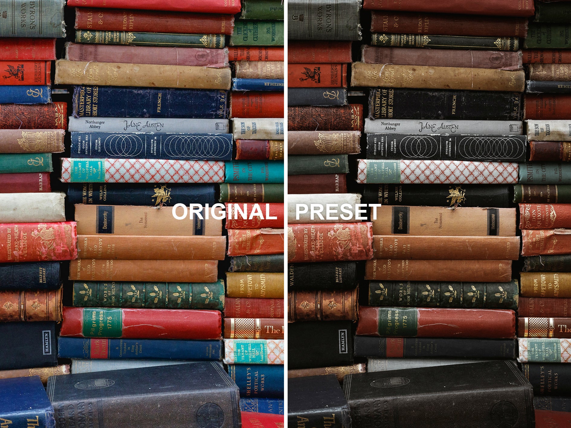 10 LOST POET Lightroom Presets