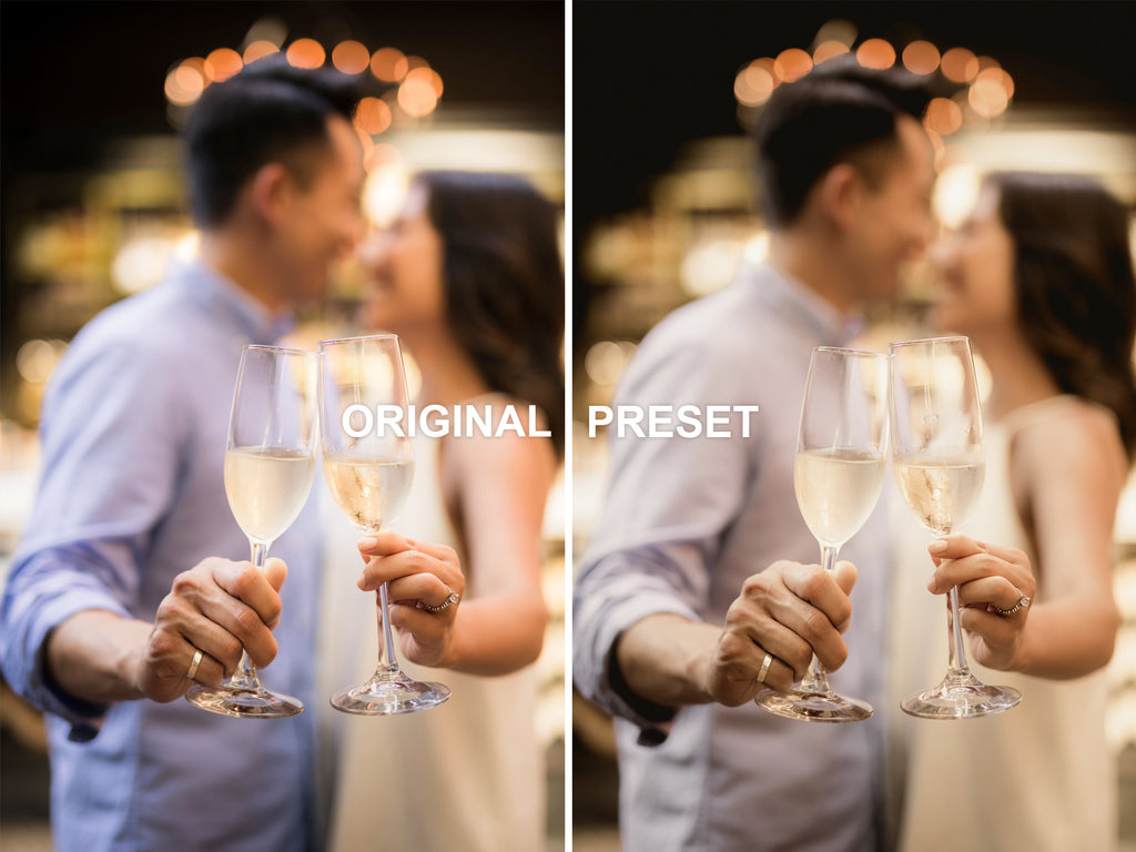 10 CHAMPAGNE Lightroom Presets